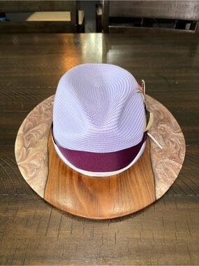 Montique Dapper Renaissance Wood brim hat